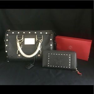 **SALE** Versace handbag and matching wallet